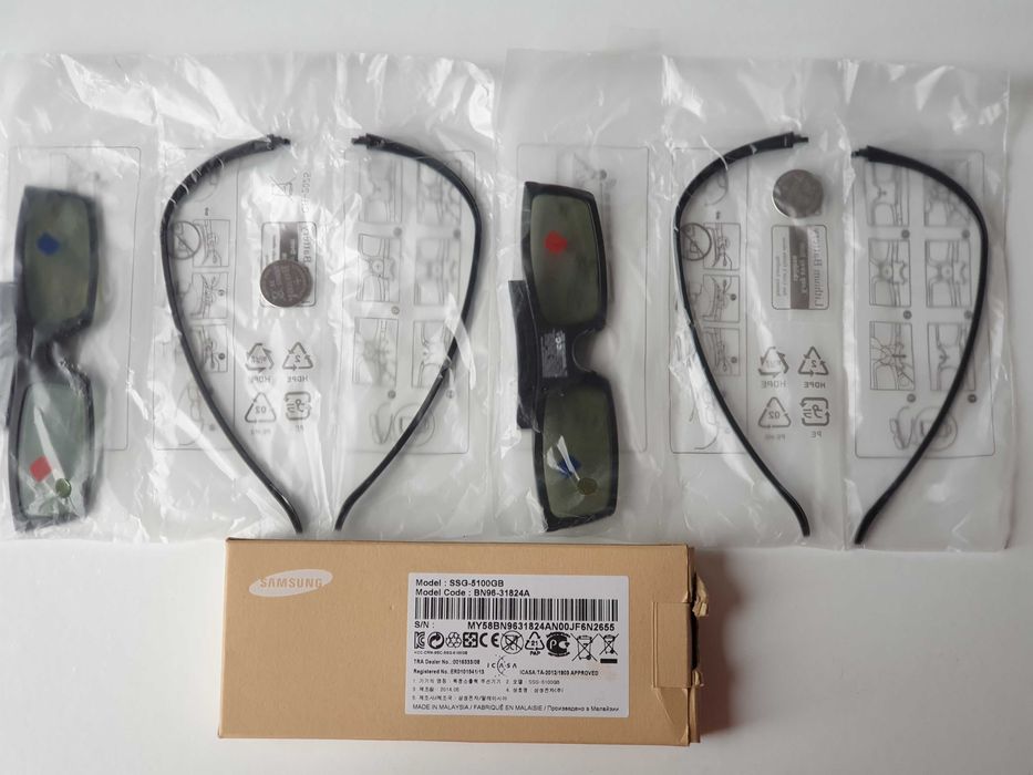3D окуляри Samsung ssg 5100gb + батарейки 2