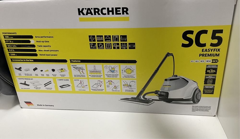 Karcher SC 5 EasyFix Premium (biały) 1.512-550.0