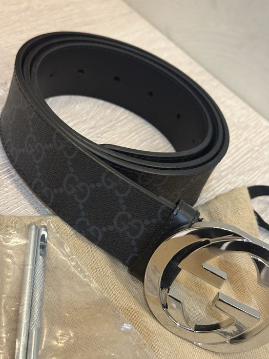 Шкіряний ремень Gucci