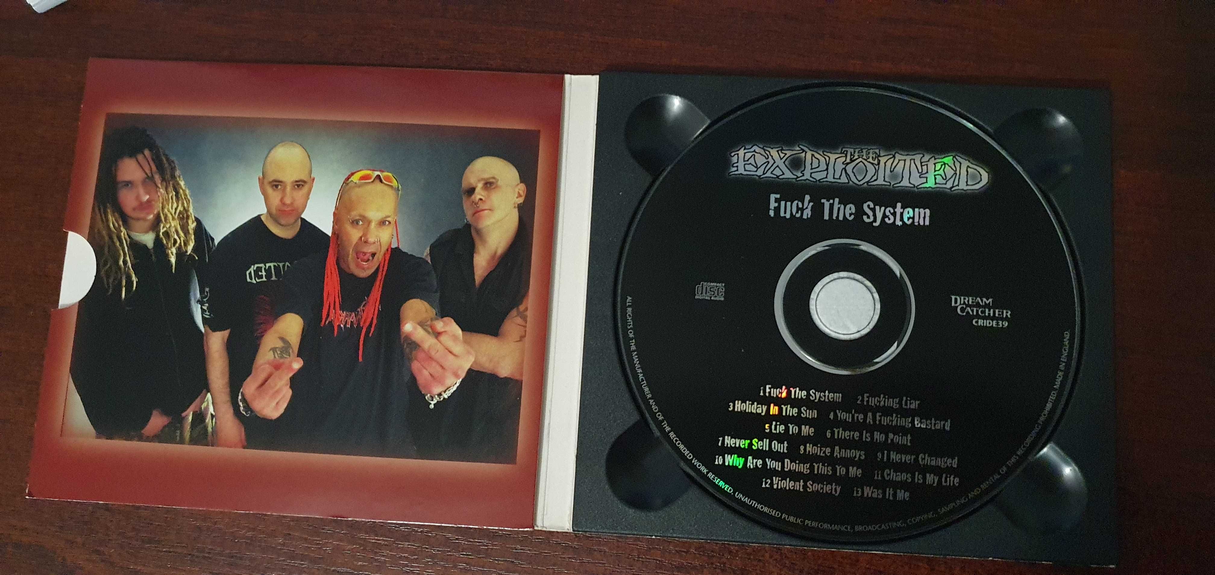 The Exploited  " Fuck the System"  muzyka punk rock z 2003r