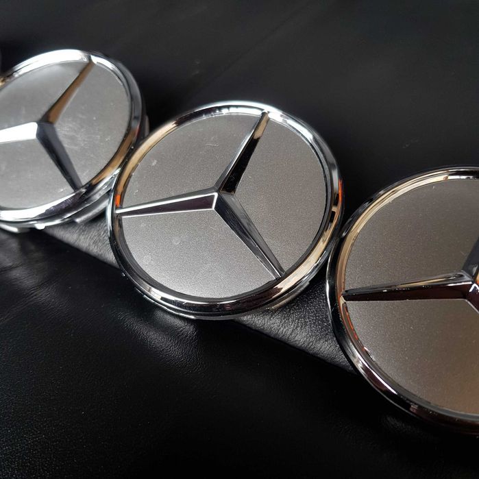 Ковпачки в диски Mercedes 60 мм (заглушки) Мерседес