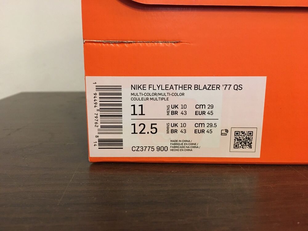 Nike Blazer '77 FlyLeather 45