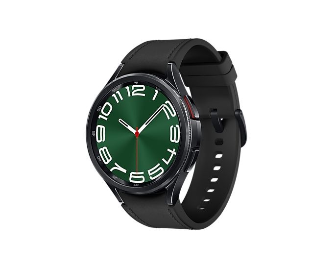 Samsung Galaxy Watch6 Classic 47mm у чорному кольорі