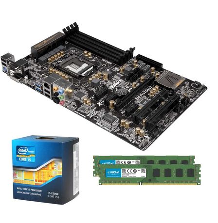 Intel 2500K + AsRock Z68 Pro3 Gen3 + 8GB Ram DDR3
