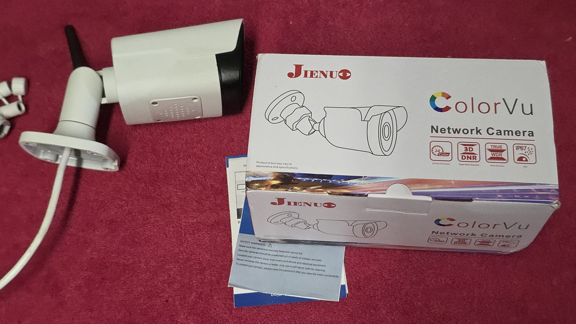 Kamera IP wi-fi Jienuo zewnętrzna  5MP 2.8mm Onvif Camhipro