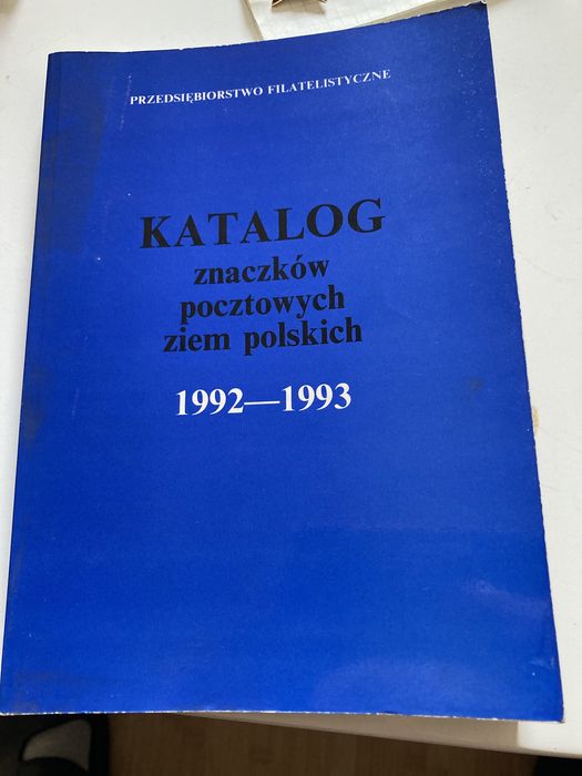 Katalog znaczków pocztowych ziem polskich 1992