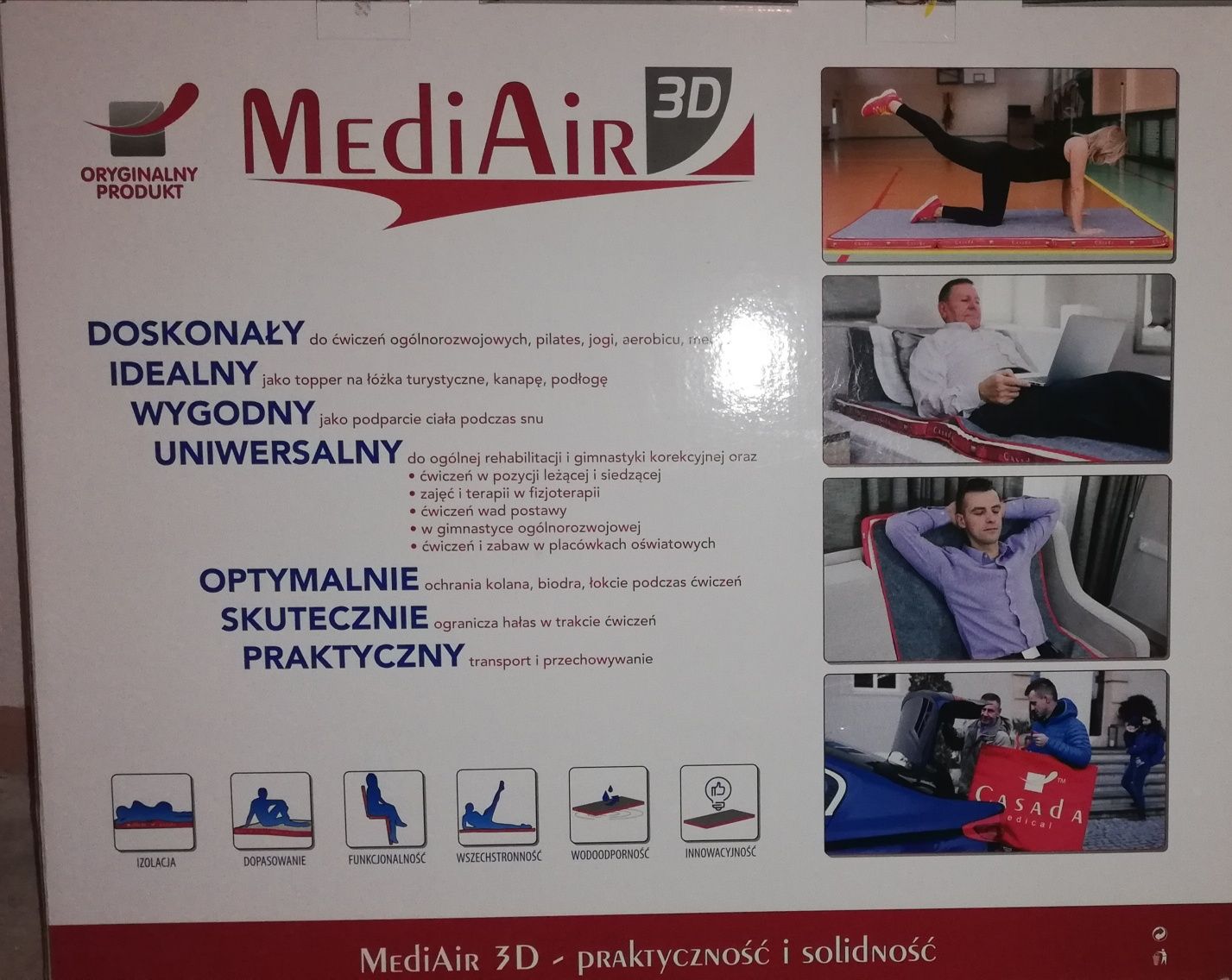 Materac rehabilitacyjny MediAir 3D