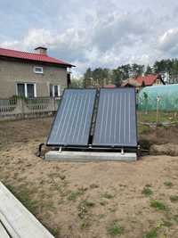 Panele solarne montaż , serwis , wymiana glikolu , naprawa
