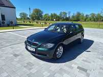 Piękna BMW e91 330i M54B30 6 biegów manual skóra xenon TIEFGRUEN