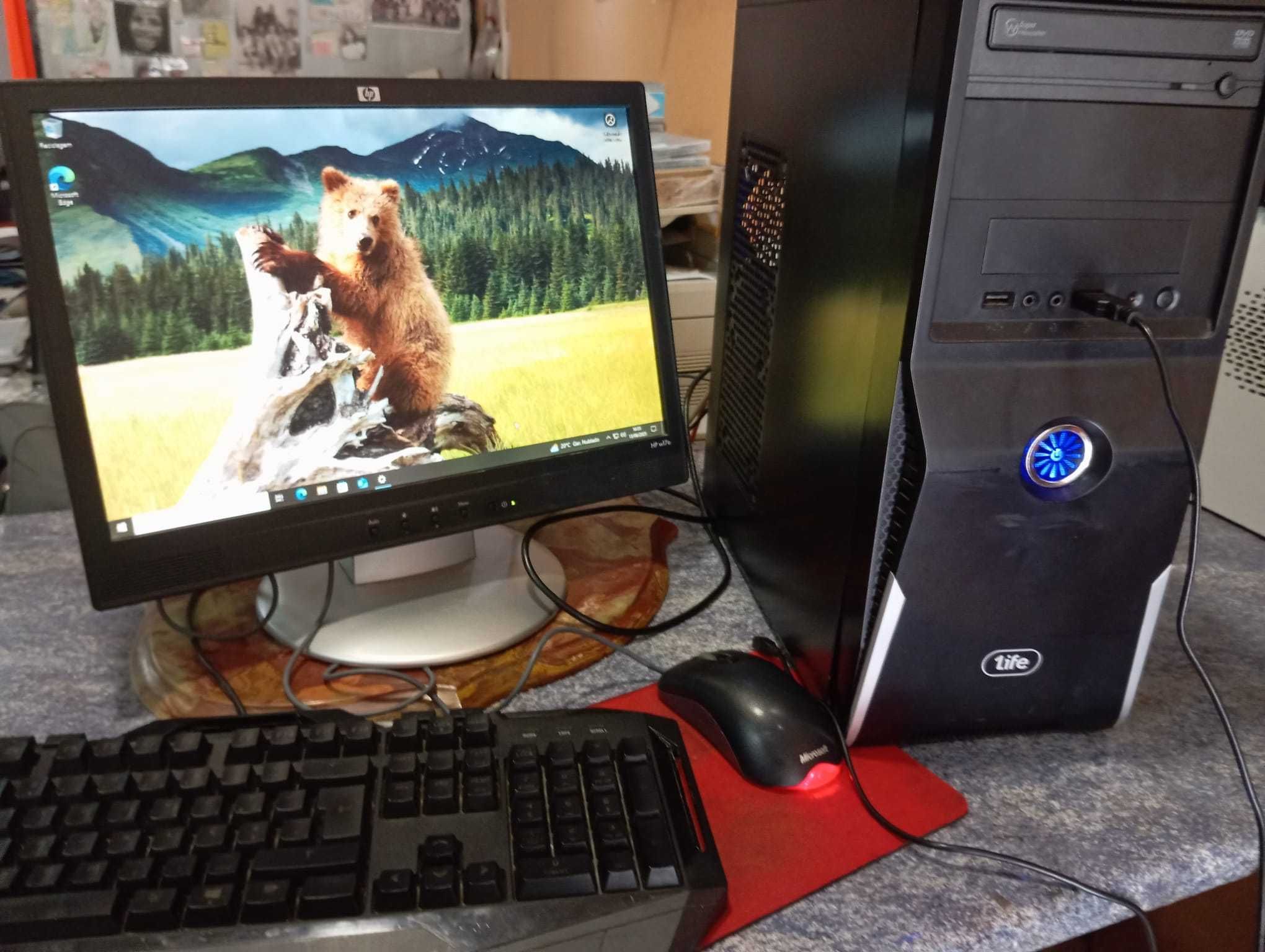 Torre Completa – Torre - Ecra - Teclado – Rato