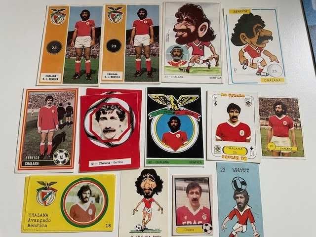 Cromos Chalana e Sheu Benfica