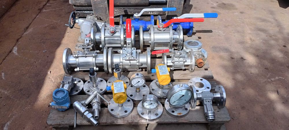 Zawór kwasoodporny kulowy Chemitex ZK-K Dn-100 Pn16