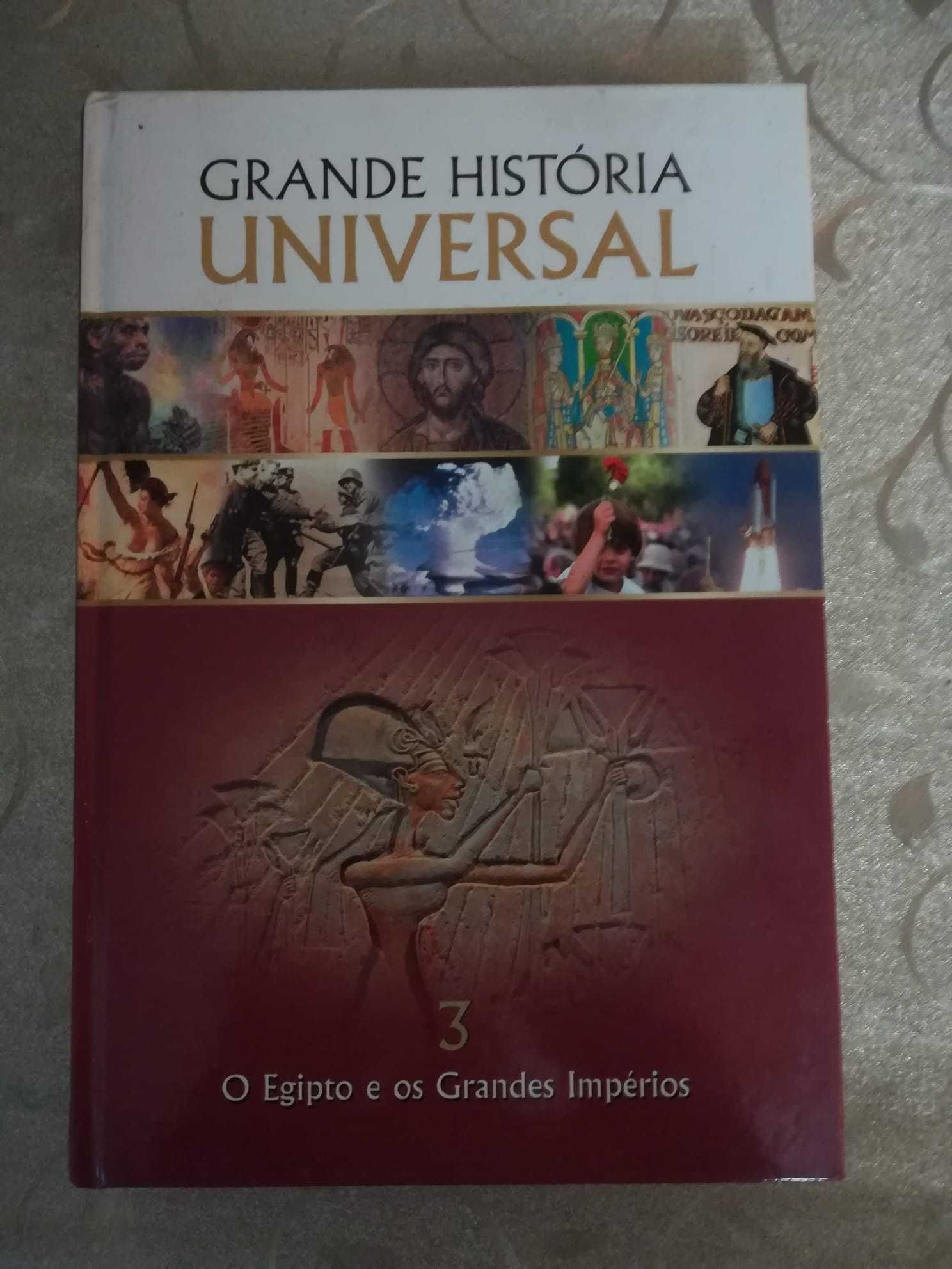 Livro Grande História Universal "O Egito e os Grandes Impérios"