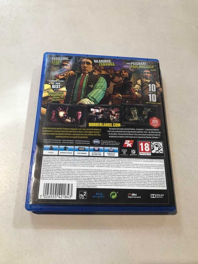 Tales From The Borderlands A Telltale Games Series PS4 Sklep Irydium