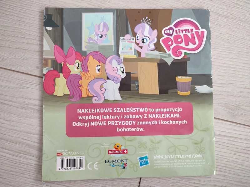 Książka dla dzieci bajki My little pony Sekrety Ponyville