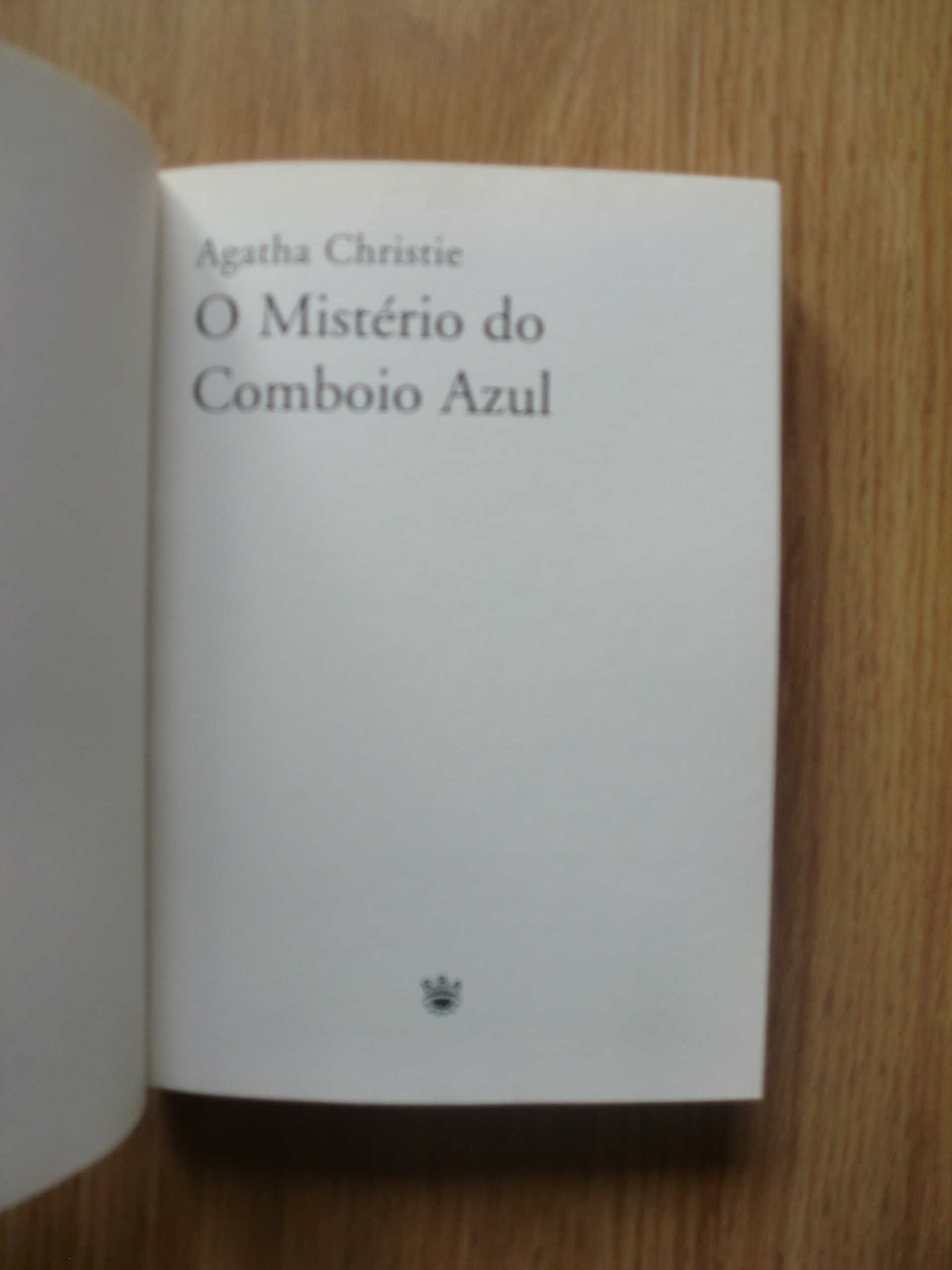 O Mistério do Comboio Azul
de Agatha Christie