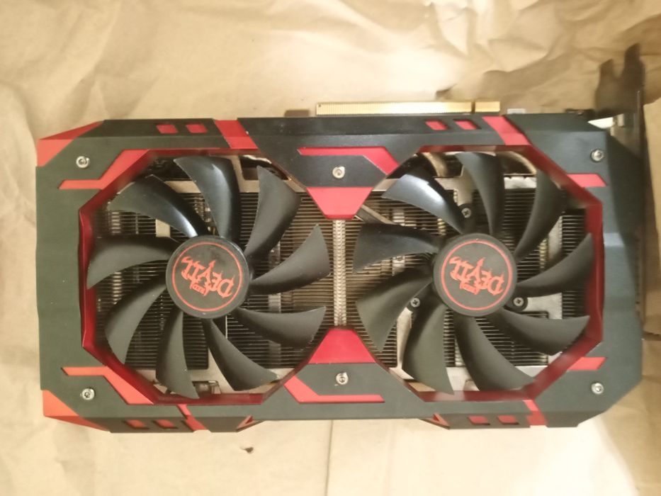 Відеокарта Rx 580 8gb red devil
