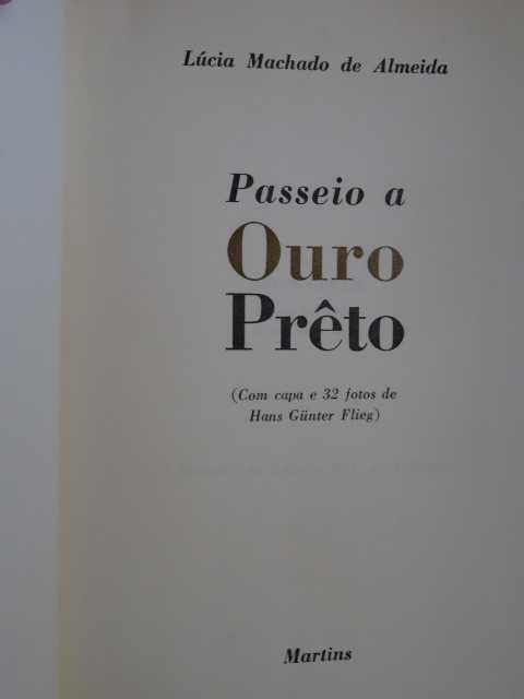 Passeio a Ouro Prêto de Lúcia Machado de Almeida