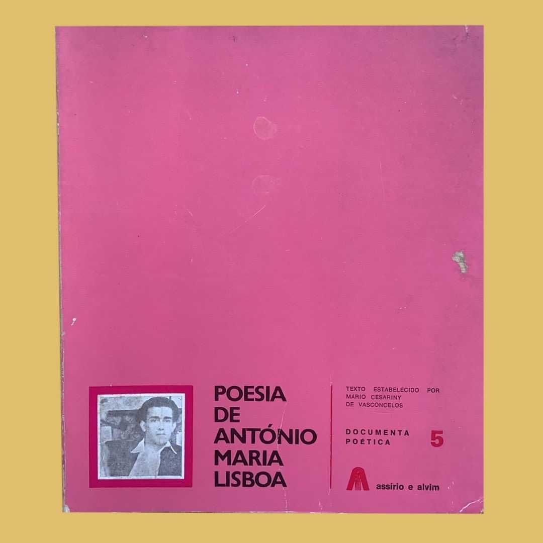 Poesia de António Maria Lisboa, 1.ª edição (1977)