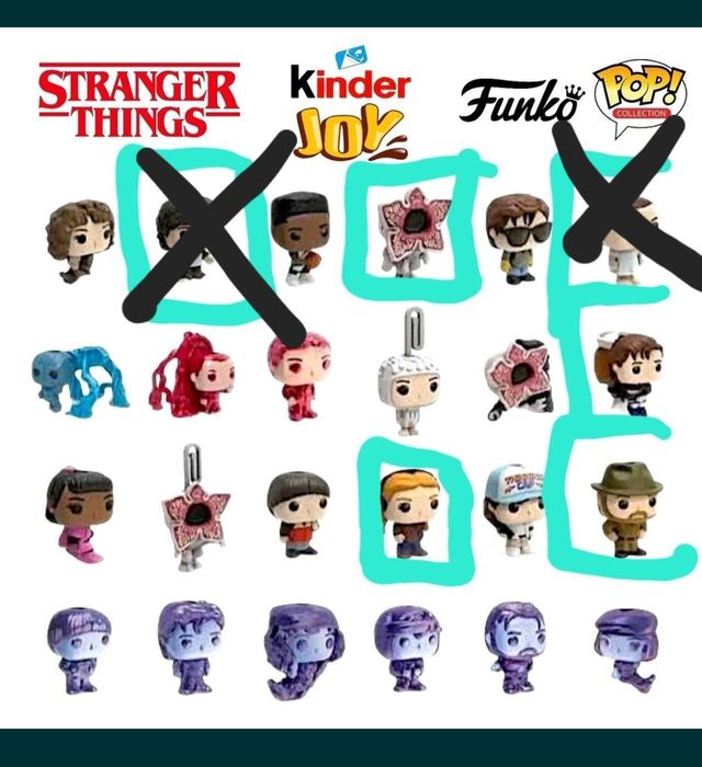 Фігурки ОСД stranger things обмін