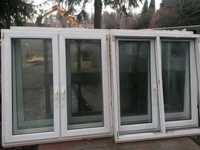 Okna Używane o Wymiarach 142x148 - Doskonałe do Domu lub Garażu
