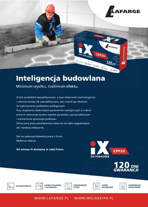 Posadzki wylewki betonowe Mixokretem Cement iX CPP20