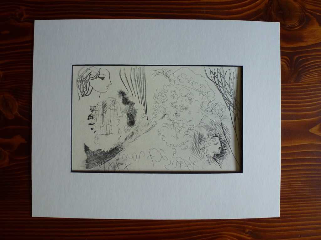 Pablo PICASSO - VOLLARD SUITE #207 - 1956 r.!