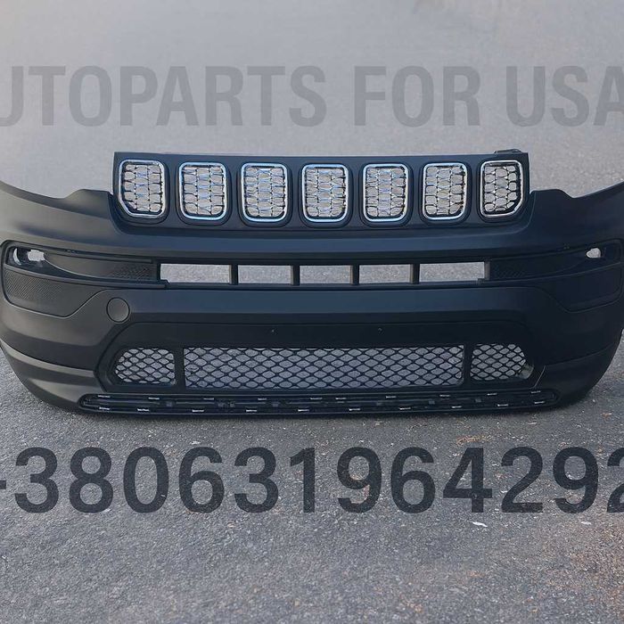 Бампер передний верх/низ Jeep Compass USA 2021-2025 Компас