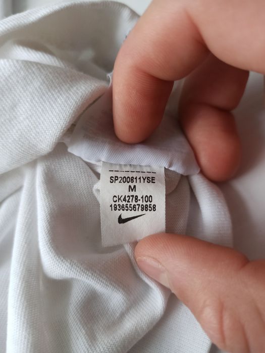 Біла футболка Найк,Nike. Унісекс.