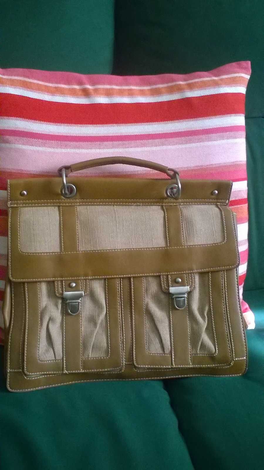 Bolsa em pele Vintage