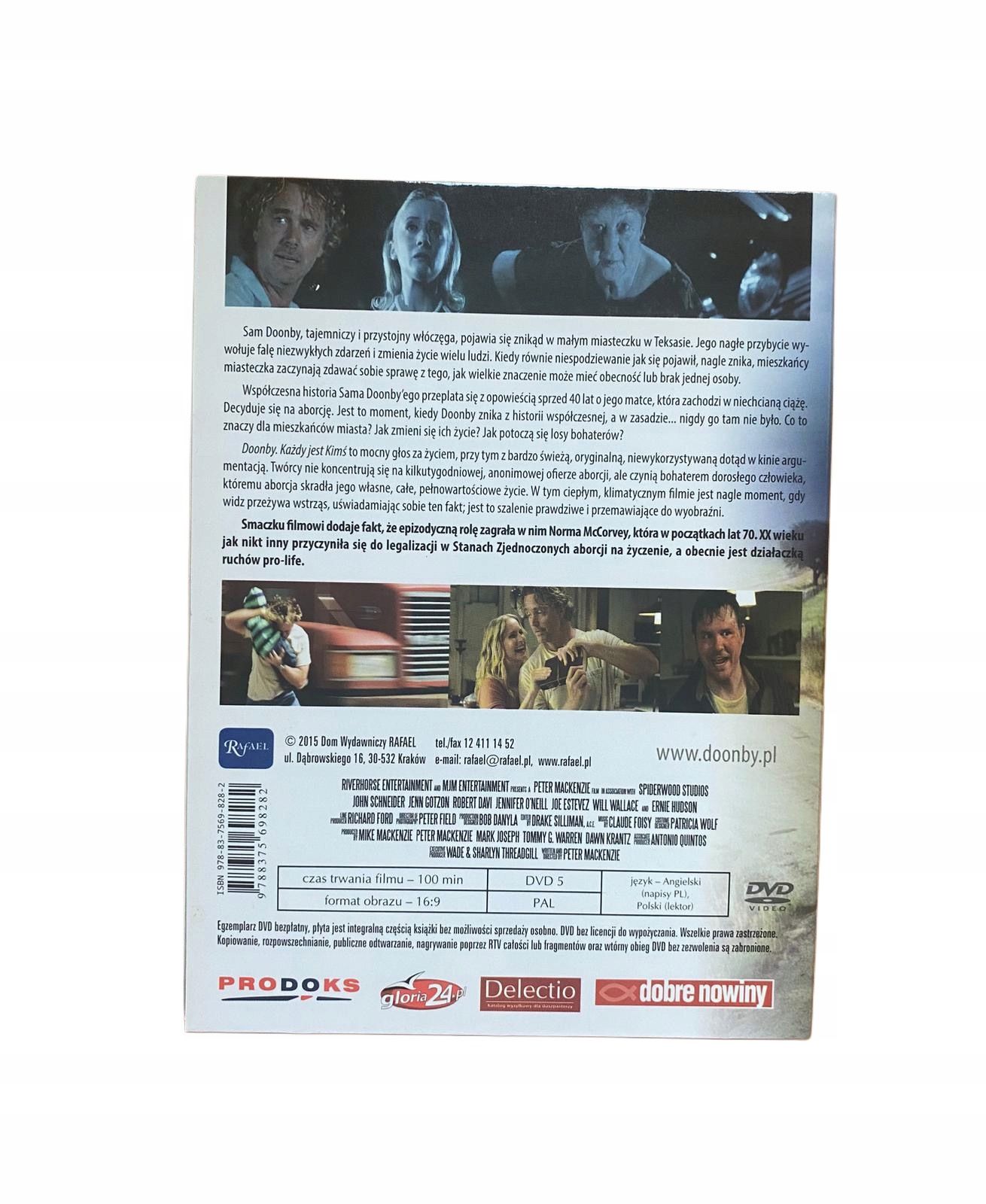 Film Dvd Doonby. Każdy Jest Kimś