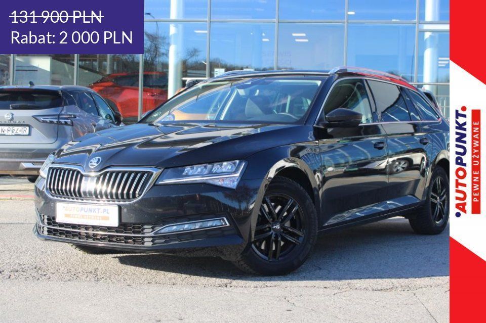 Skoda Superb Ambition 2.0TDI DSG, 2023r. niski przebieg* fotel z pamięcią* podgrz.