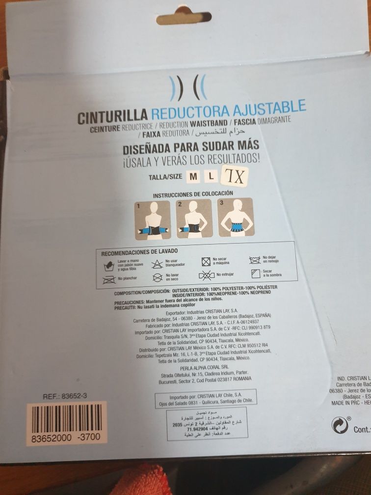 Cinta  elástica redutora