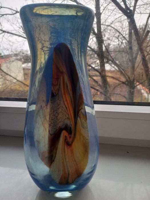 Wazon szklany wys.33 cm