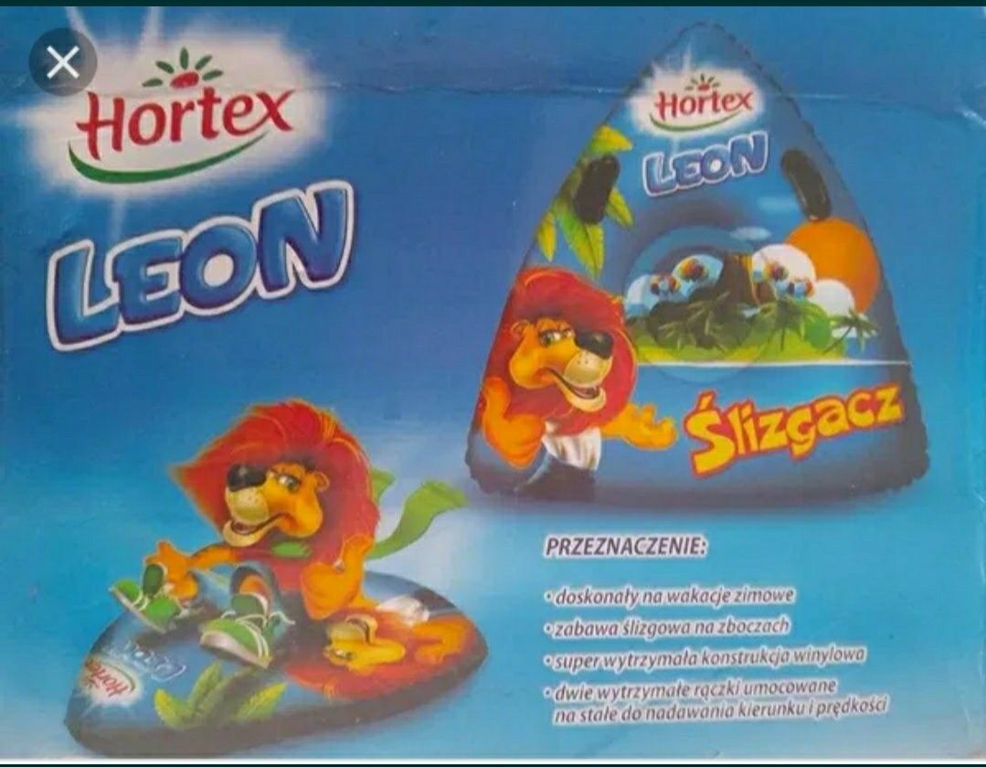 Ponton/Ślizgacz dmuchany Hortex 120cm sanki ślizg