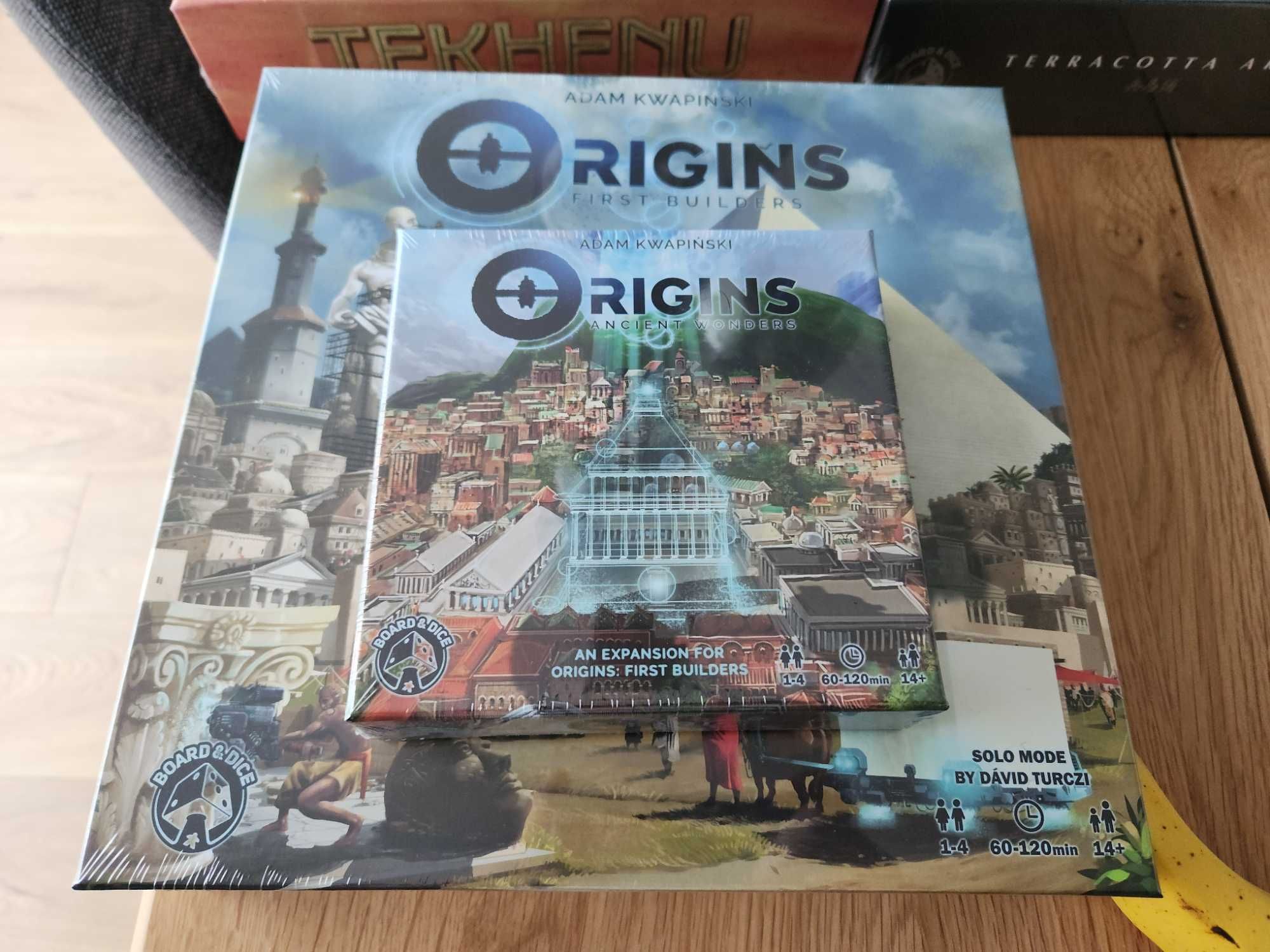 Nowe gry w folii Terakotowa Armia Origins Teotihuacan Tekhenu +