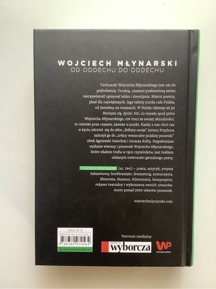 Wojciech Młynarski Od oddechu do oddechu