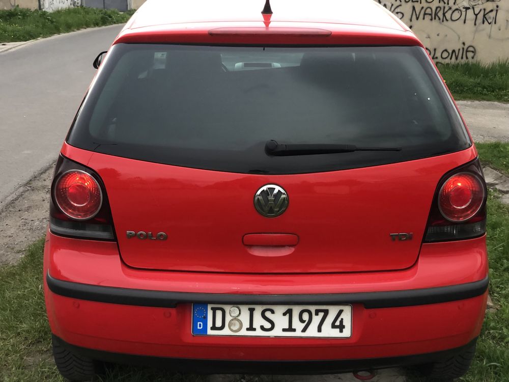 Polo 9 n 1,4 TDI 2007 r uszkodzony silnik