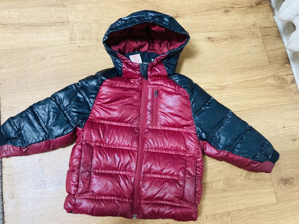 Зимняя куртка Reebok пуховик курточка на мальчика теплый 3 2 года