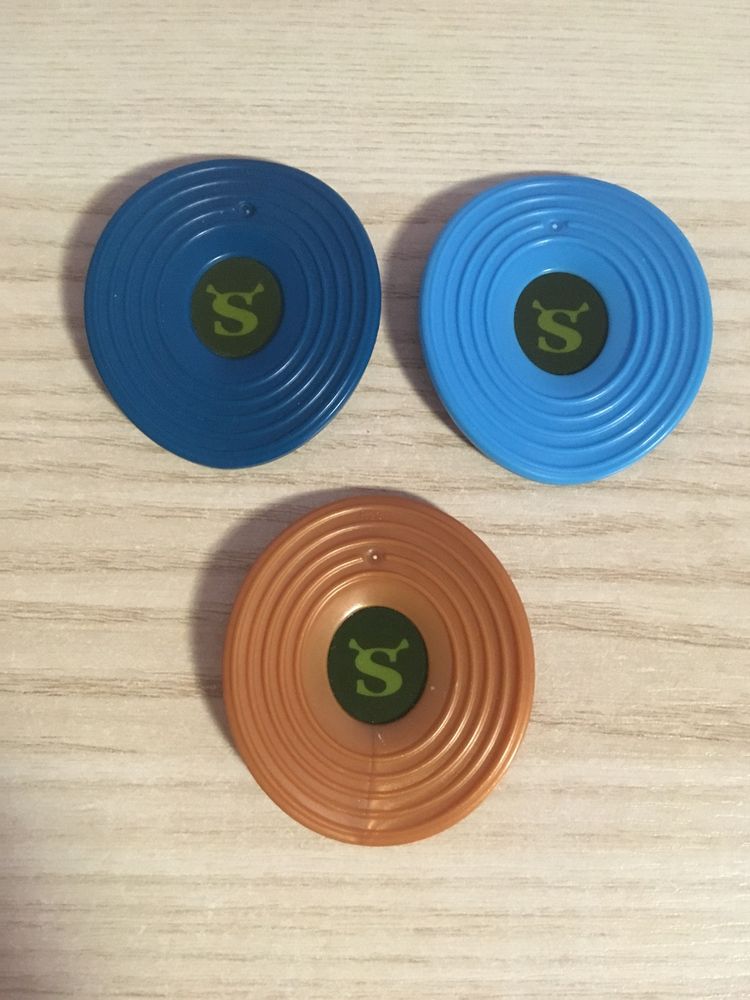 3 Kapsle Tazo Krążki Shrek