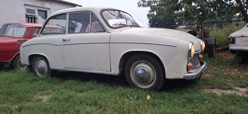 Syrena 105 sprawna zarejestrowana, żółte tablice