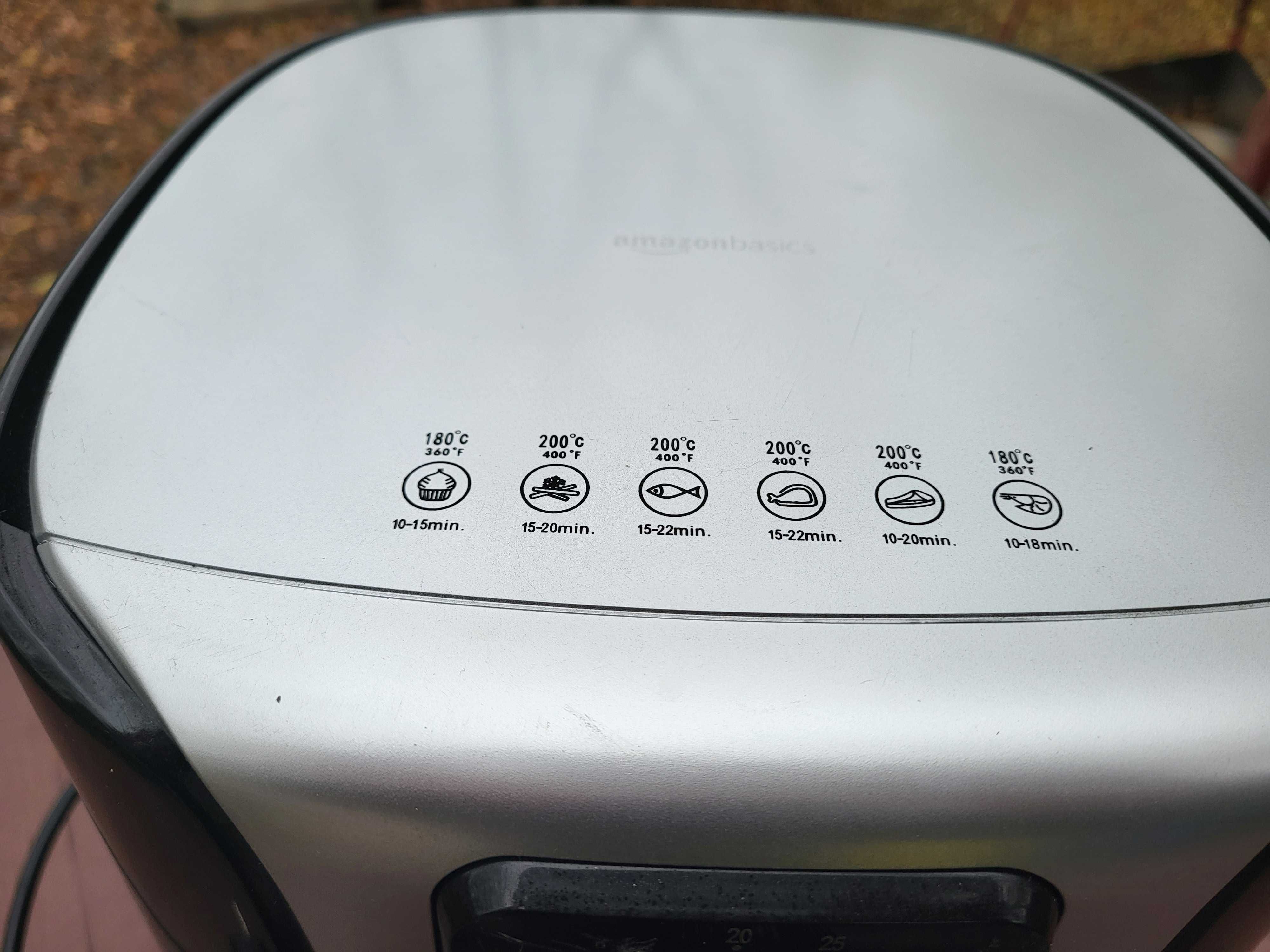 Frytkownica  bez tłuszczowa AMAZON BASICS DF7006T-GS