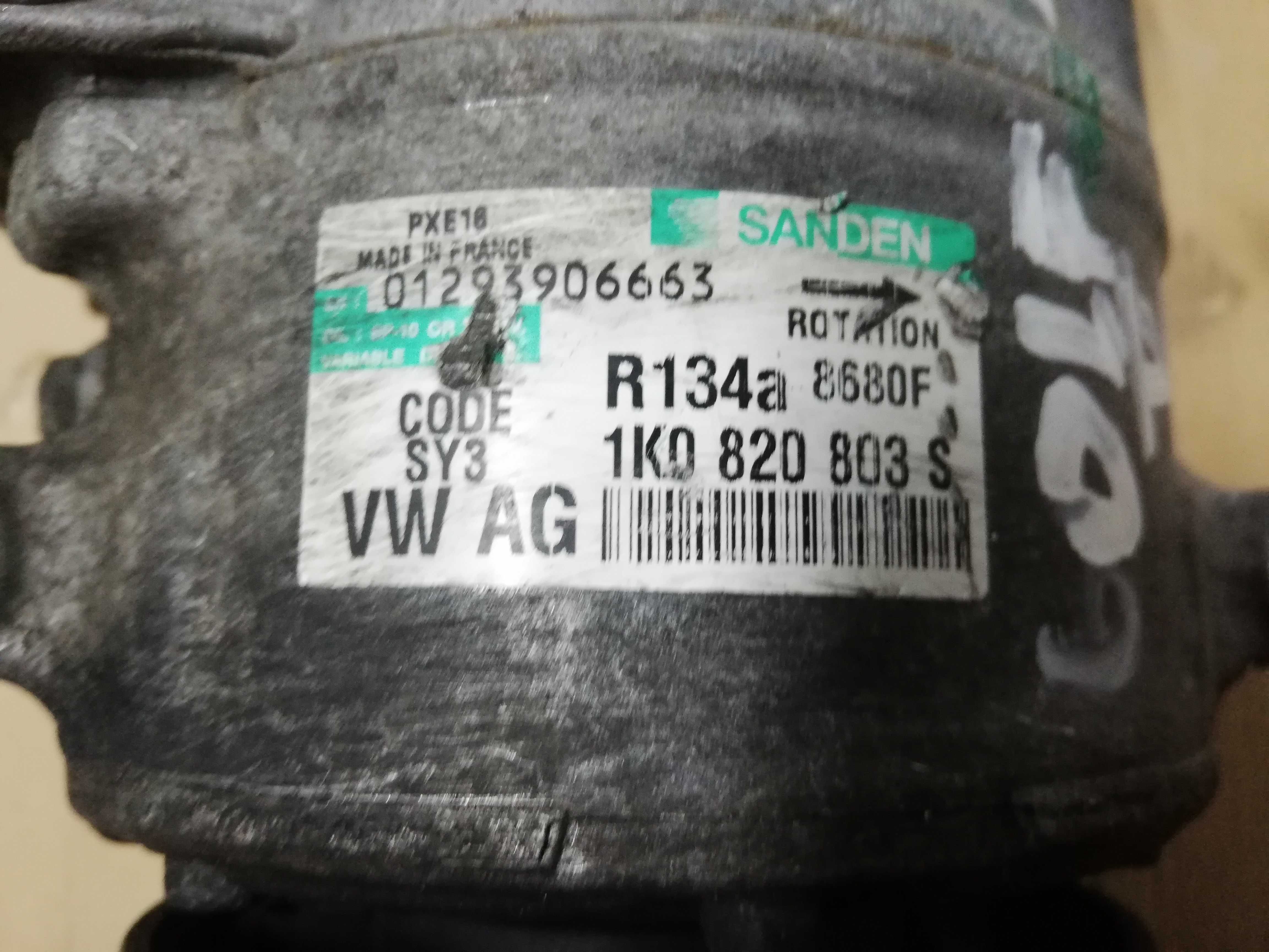 Sprezarka   vw ,audi ,seat ,skoda 1.9 ,2.0 tdi , SANDEN R134A