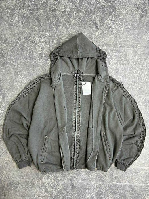 Худі Thug Club zip hoodie худи зипка y2k archive серая сіра зіпка grey