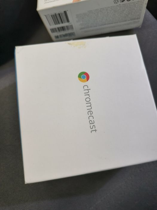 Chromecast Novo em caixa