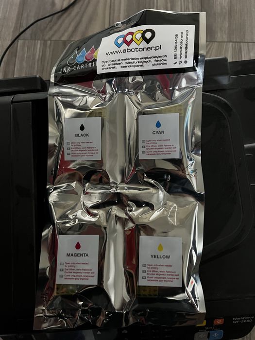 urzadzenie wielofunkcyjne epson wf-2660 drukarka + NOWE TUSZE