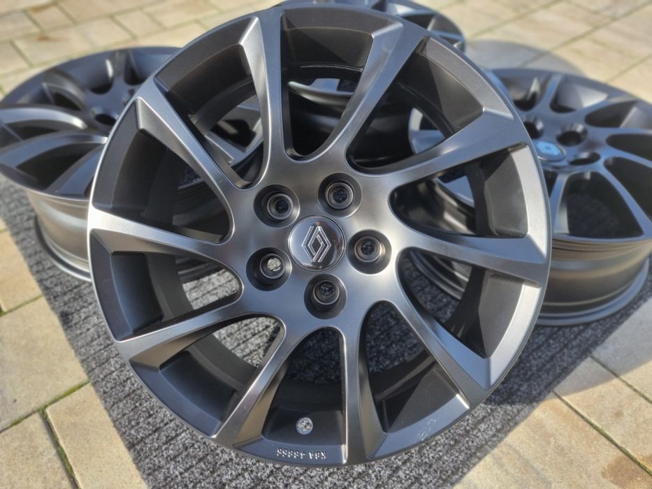 Renault 17 " Felgi alu 5x114,3 Scenic Espace Laguna Kadjar Czarne