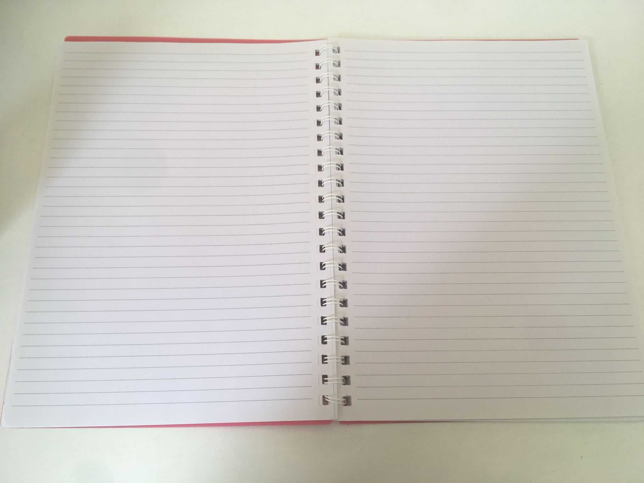 Caderno Vermelho A4