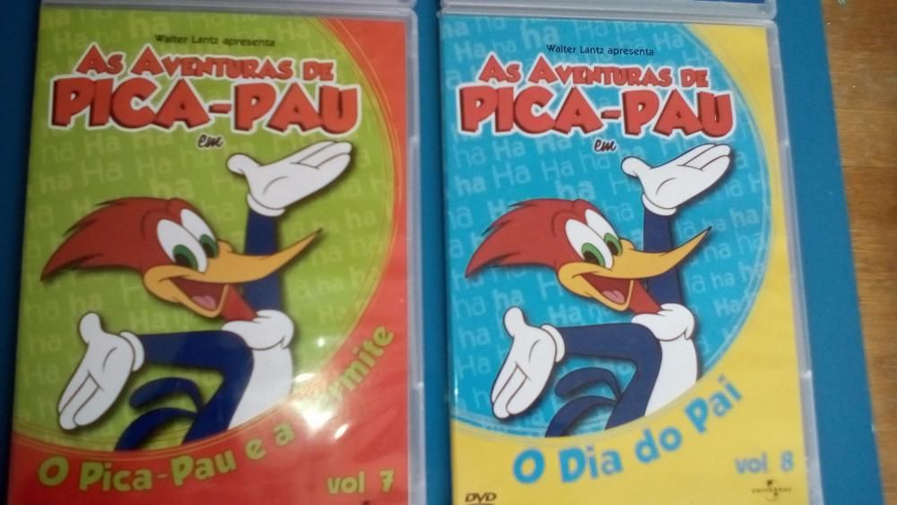 Coleção DVD "Pica Pau"