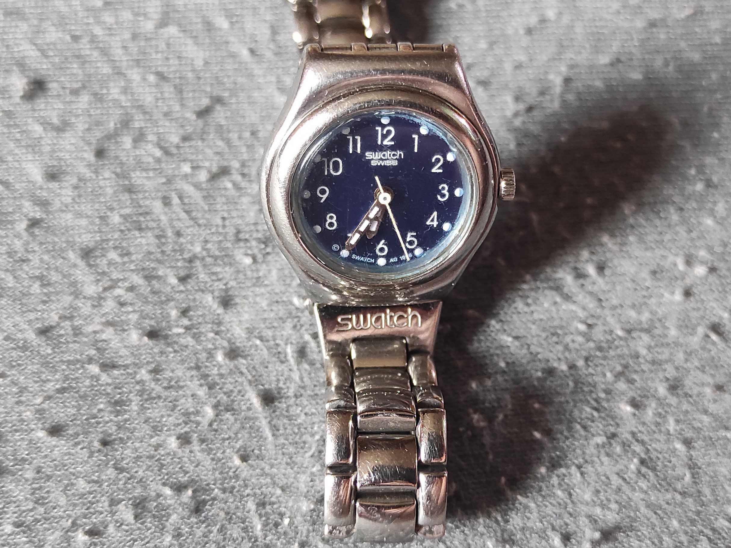 śliczny zegarek damski SWATCH jak nowy